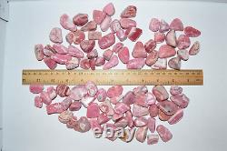 WHOLESALE AA Rhodochrosite Tumbled Polished Stones from Argentina 1 kg # 5369