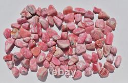 WHOLESALE AA Rhodochrosite Tumbled Polished Stones from Argentina 1 kg # 5369