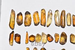 WHOLESALE Citrine Tumbled Stones from Mansa, Zambia 37 pcs 500 grams # 5403