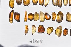 WHOLESALE Citrine Tumbled Stones from Mansa, Zambia 37 pcs 500 grams # 5403