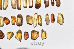 WHOLESALE Citrine Tumbled Stones from Mansa, Zambia 37 pcs 500 grams # 5403