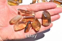 WHOLESALE Citrine Tumbled Stones from Mansa, Zambia 37 pcs 500 grams # 5403