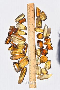 WHOLESALE Citrine Tumbled Stones from Mansa, Zambia 37 pcs 500 grams # 5403