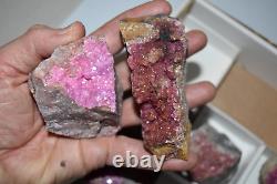 WHOLESALE Cobaltoan Calcite from Congo 3 kg 25 pieces # 5396