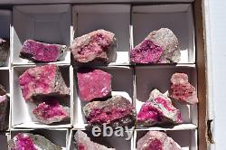 WHOLESALE Cobaltoan Calcite from Congo 3 kg 28 pieces # 5458