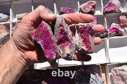 WHOLESALE Cobaltoan Calcite from Congo 3 kg 28 pieces # 5458