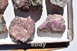 WHOLESALE Cobaltoan Calcite from Congo 4 kg 9 pieces # 5456