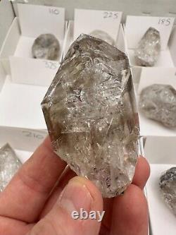 WHOLESALE FLAT of 12 Genuine NY Herkimer Diamonds Treasure Mtn. MINE DIRECT