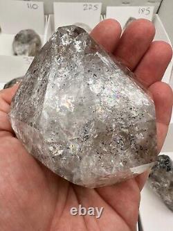 WHOLESALE FLAT of 12 Genuine NY Herkimer Diamonds Treasure Mtn. MINE DIRECT