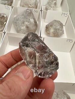 WHOLESALE FLAT of 12 Genuine NY Herkimer Diamonds Treasure Mtn. MINE DIRECT