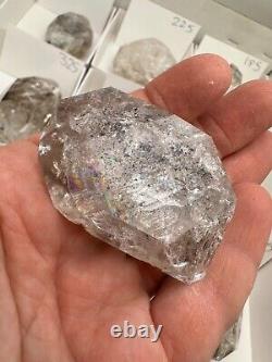 WHOLESALE FLAT of 12 Genuine NY Herkimer Diamonds Treasure Mtn. MINE DIRECT