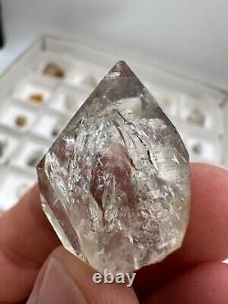 WHOLESALE FLAT of 53 Genuine NY Herkimer Diamonds Treasure Mtn. MINE DIRECT