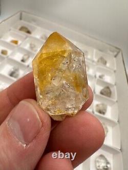 WHOLESALE FLAT of 53 Genuine NY Herkimer Diamonds Treasure Mtn. MINE DIRECT