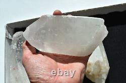 WHOLESALE Large Quartz Crystals from Madagascar 6 pcs 4.1 kg # 5097