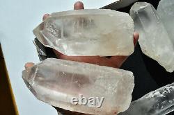 WHOLESALE Large Quartz Crystals from Madagascar 6 pcs 4.1 kg # 5097