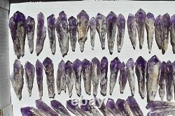 WHOLESALE Laser Amethyst Crystals from Bahia, Brazil 51 pcs 1 kg # 5359