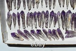 WHOLESALE Laser Amethyst Crystals from Bahia, Brazil 51 pcs 1 kg # 5359