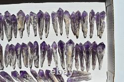 WHOLESALE Laser Amethyst Crystals from Bahia, Brazil 51 pcs 1 kg # 5359