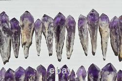 WHOLESALE Laser Amethyst Crystals from Bahia, Brazil 51 pcs 1 kg # 5359