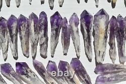 WHOLESALE Laser Amethyst Crystals from Bahia, Brazil 51 pcs 1 kg # 5359