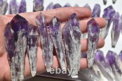 WHOLESALE Laser Amethyst Crystals from Bahia, Brazil 51 pcs 1 kg # 5359