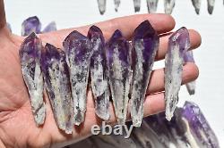 WHOLESALE Laser Amethyst Crystals from Bahia, Brazil 51 pcs 1 kg # 5359