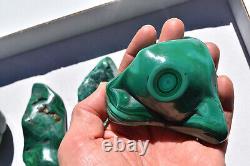 WHOLESALE Poilshed Malachite from Congo 10 pieces 3 kg # 5264