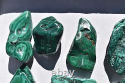 WHOLESALE Poilshed Malachite from Congo 10 pieces 3 kg # 5264