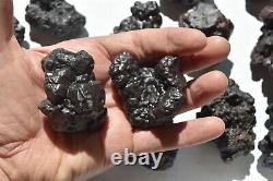 WHOLESALE Prophecy Stone Hematite Pseudomorph from Egypt 16 pieces 2 kg # 5219