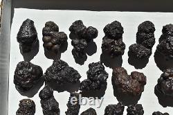 WHOLESALE Prophecy Stone Hematite Pseudomorph from Egypt 24 pieces 2 kg # 5338