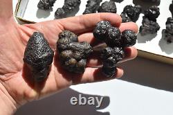 WHOLESALE Prophecy Stone Hematite Pseudomorph from Egypt 24 pieces 2 kg # 5338