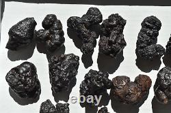 WHOLESALE Prophecy Stone Hematite Pseudomorph from Egypt 24 pieces 2 kg # 5338