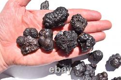 WHOLESALE Prophecy Stone Hematite Pseudomorph from Egypt 36 pieces 1 kg # 5357