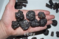 WHOLESALE Prophecy Stone Hematite Pseudomorph from Egypt 41 pieces 1 kg # 5382