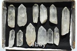 WHOLESALE Quartz Crystals from Madagascar 12 pcs 3 kg # 5007