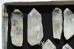 WHOLESALE Quartz Crystals from Madagascar 12 pcs 3 kg # 5007