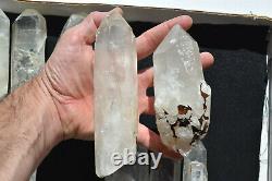 WHOLESALE Quartz Crystals from Madagascar 12 pcs 3 kg # 5007