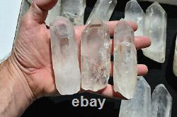 WHOLESALE Quartz Crystals from Madagascar 12 pcs 3 kg # 5007