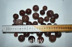 WHOLESALE Red Aventurine / Cherry Tanzberry Quartz Spheres Tanzania 1 kg # 5148