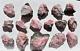 Wholesale Rhodochrosite Rough / Natural Stones From Mexico 2 Kg # 5345