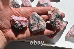 WHOLESALE Rhodochrosite Rough / Natural Stones from Mexico 2 kg # 5345