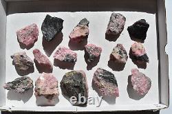 WHOLESALE Rhodochrosite Rough / Natural Stones from Mexico 2 kg # 5345