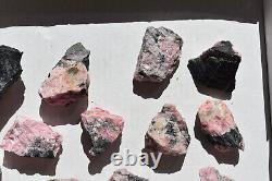 WHOLESALE Rhodochrosite Rough / Natural Stones from Mexico 2 kg # 5345