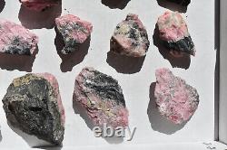 WHOLESALE Rhodochrosite Rough / Natural Stones from Mexico 2 kg # 5345