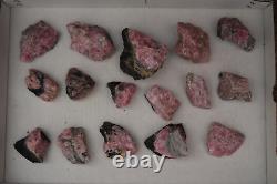 WHOLESALE Rhodochrosite Rough / Natural Stones from Mexico 2 kg # 5345