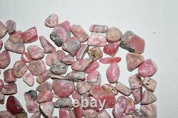 WHOLESALE Rhodochrosite Tumbled Polished Stones from Argentina 1 kg # 5419