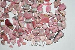 WHOLESALE Rhodochrosite Tumbled Polished Stones from Argentina 1 kg # 5419