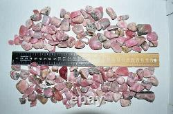 WHOLESALE Rhodochrosite Tumbled Polished Stones from Argentina 1 kg # 5419