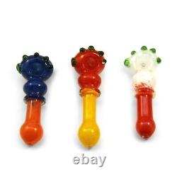 WHOLESALE SPECIAL PRICE 50 PCS Tobacco Smoking Glass Hand Pipes 4 4.5