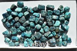 WHOLESALE Shattuckite / Chrysocolla Tumbled Stones from Congo 2 kg parcel # 5306